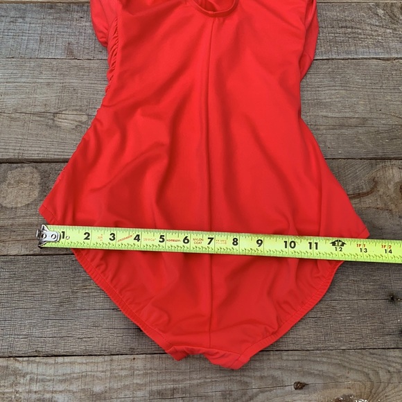 Jantzen Swim Euc Jantzen Classic Coral One Piece Tummy Control Swim